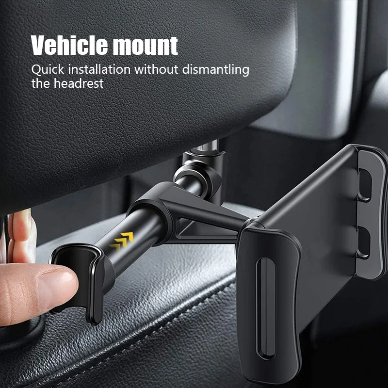 Toddler Tablet Accessories - Universal 4-11 Inch Telescopic Car Rear