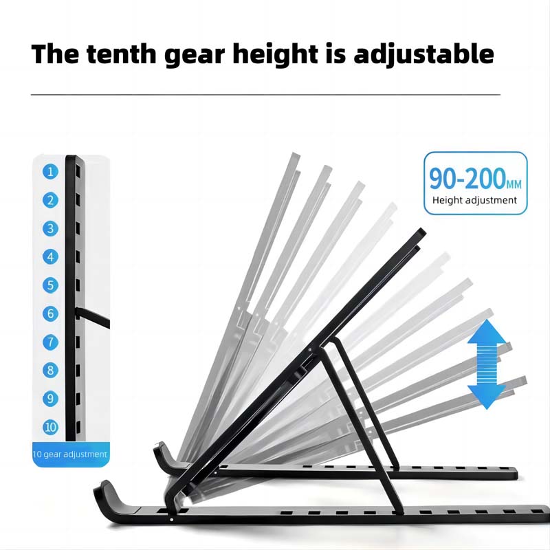 Cooling Stand Tablet - Portable Laptop Stand Adjustable Foldable Tablet