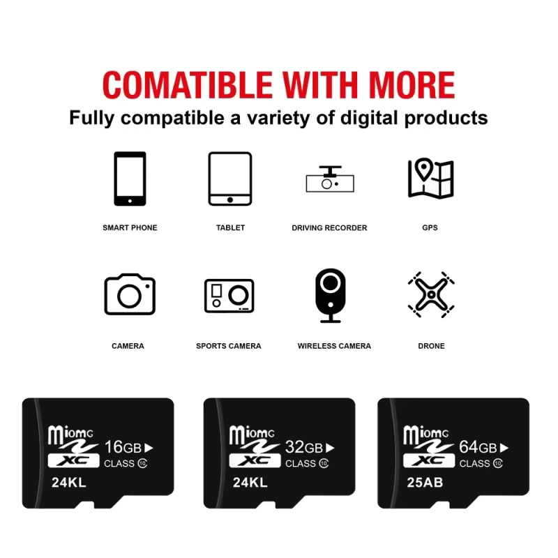 Tablet Accessories For Reading - 2026 10pcs 8/16/32/64/128GB Flash Memory Card