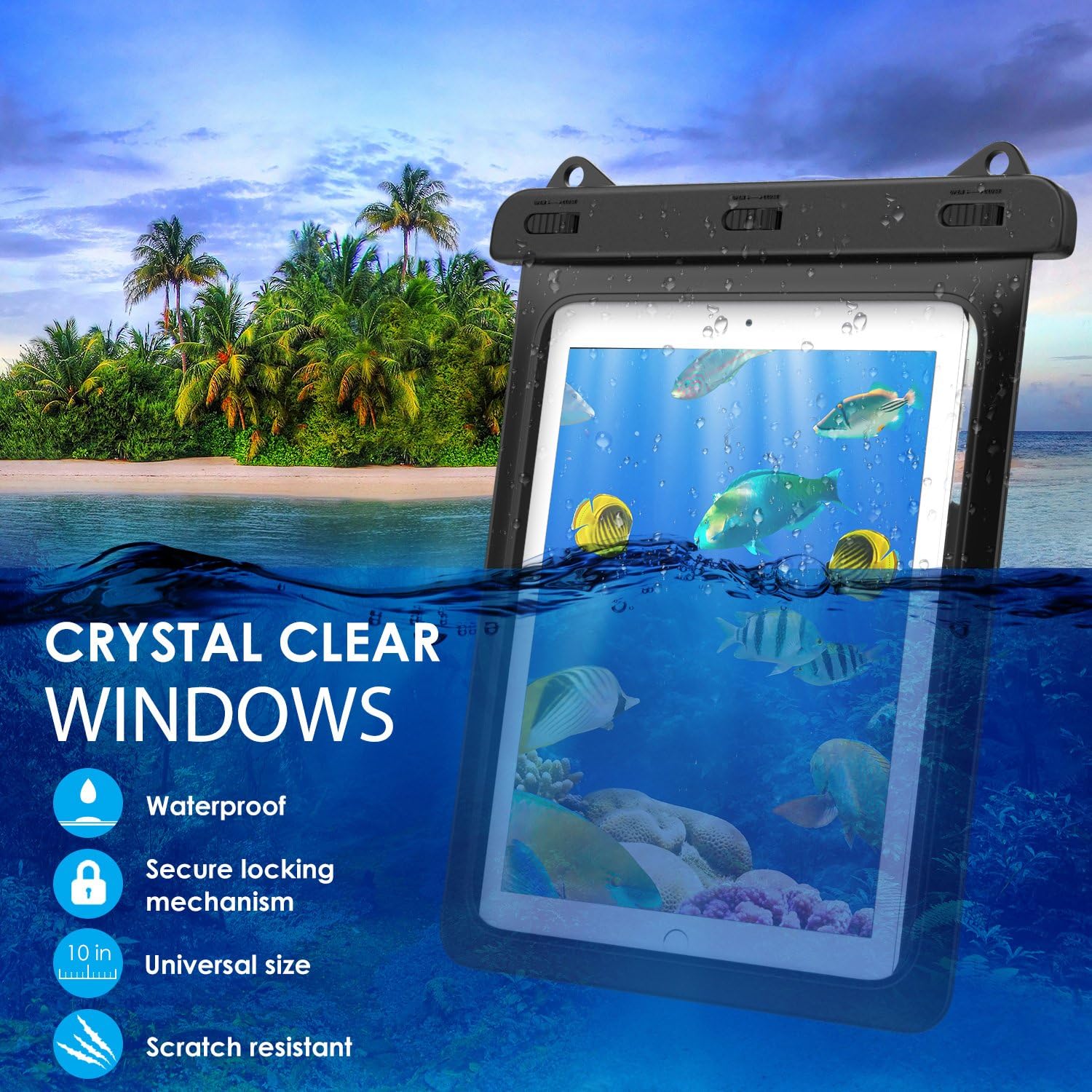 MoKo Waterproof Tablet Case Ta - đánh giá và giá Tablet Accessories Bag
