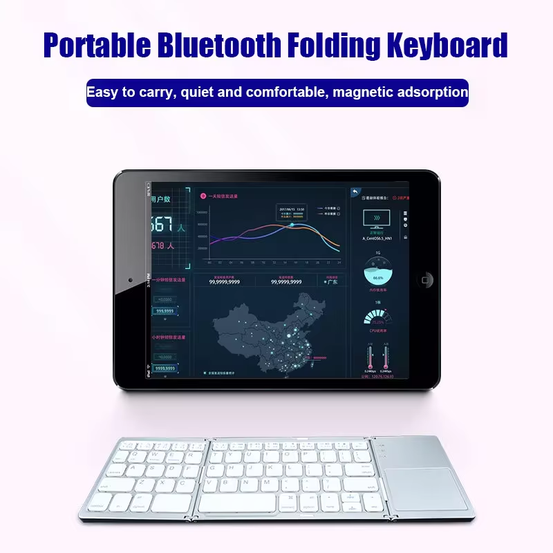 Foldable Wireless Bluetooth Ke - đánh giá và giá Windows Tablet Accessories