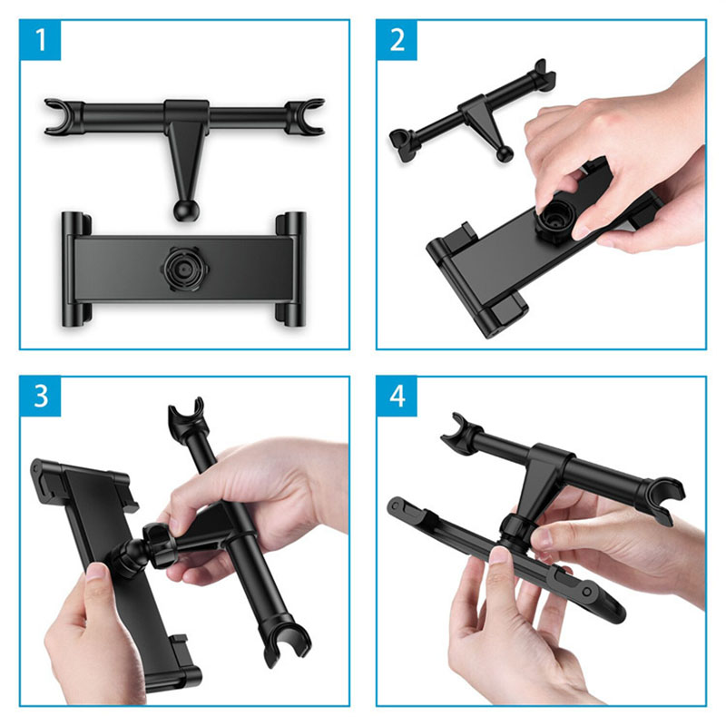 Telescopic Car Rear Pillow Pho - đánh giá và giá Toddler Tablet Accessories