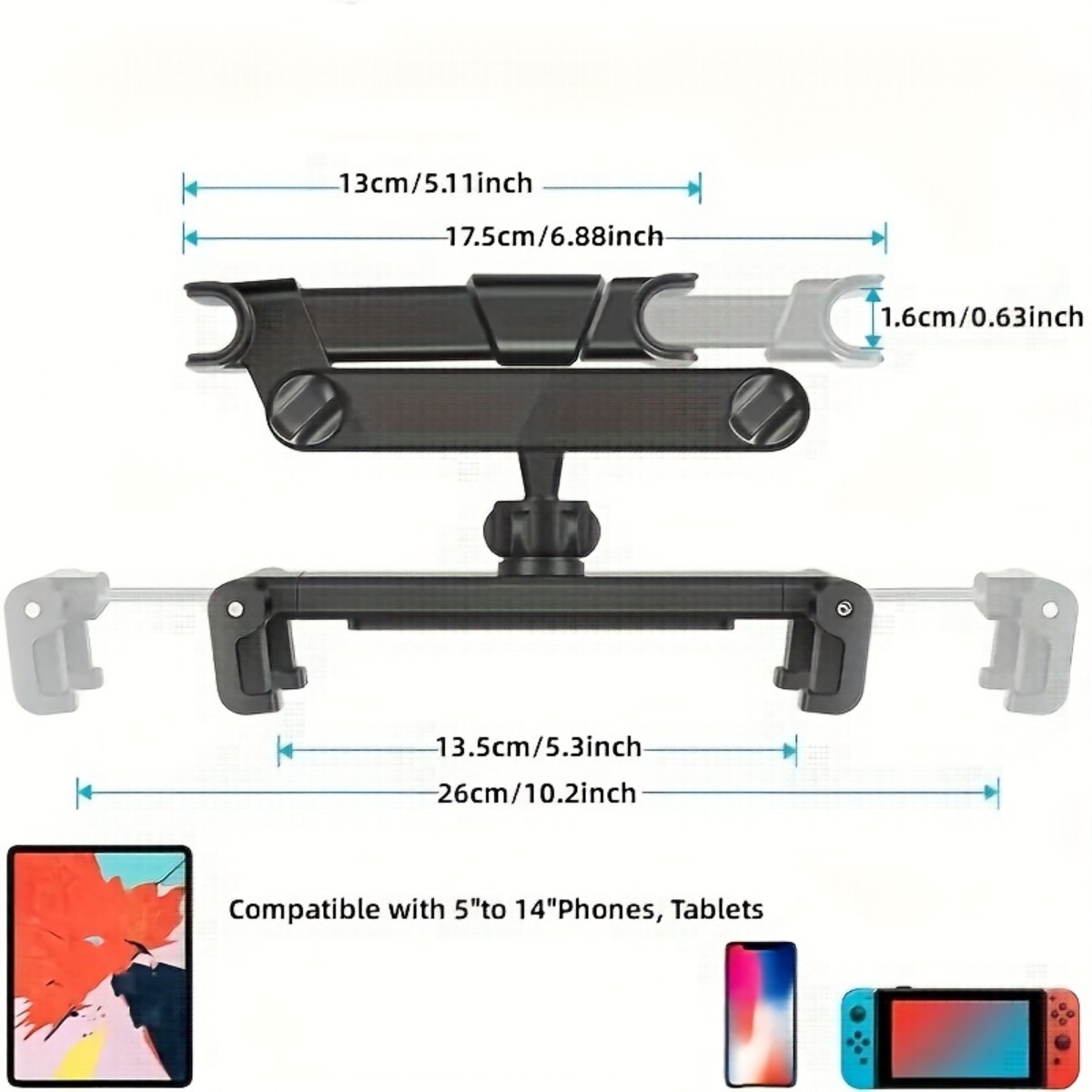 Car Back Seat Headrest Tablet  - đánh giá và giá Toddler Tablet Accessories