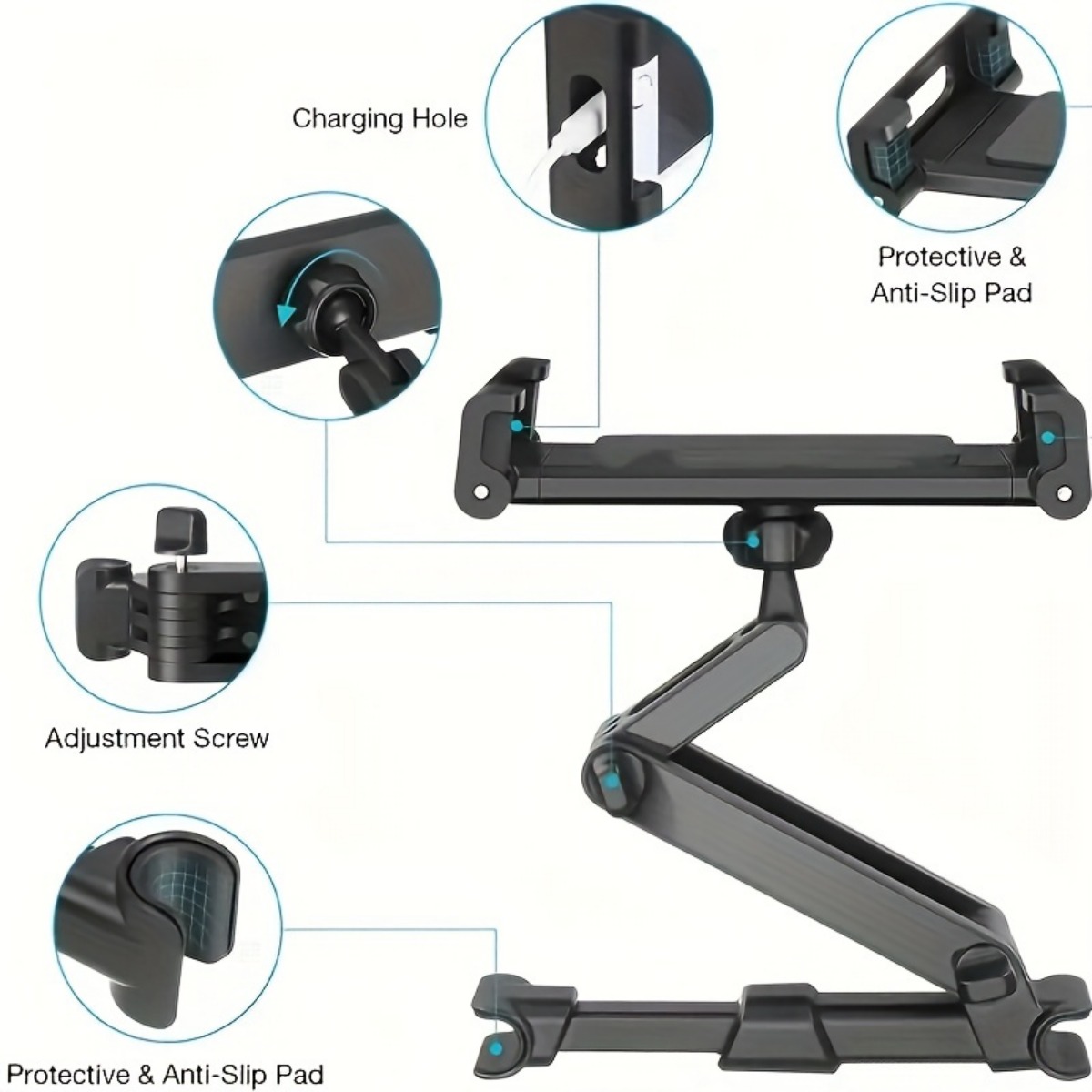 Car Back Seat Headrest Tablet  - đánh giá và giá Toddler Tablet Accessories