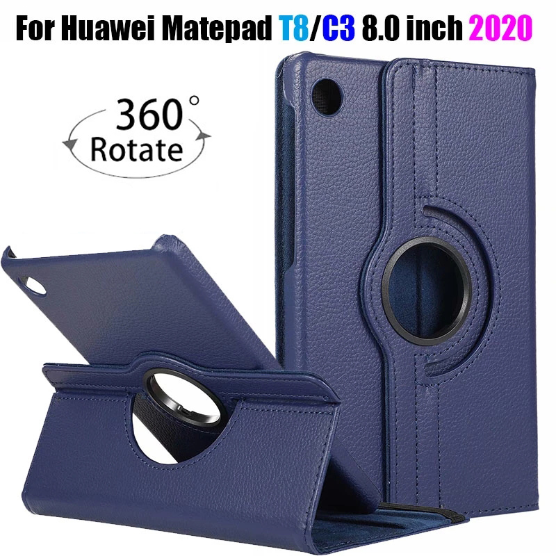 360 Degree Rotating Smart Case - đánh giá và giá Huawei Tablet Accessories