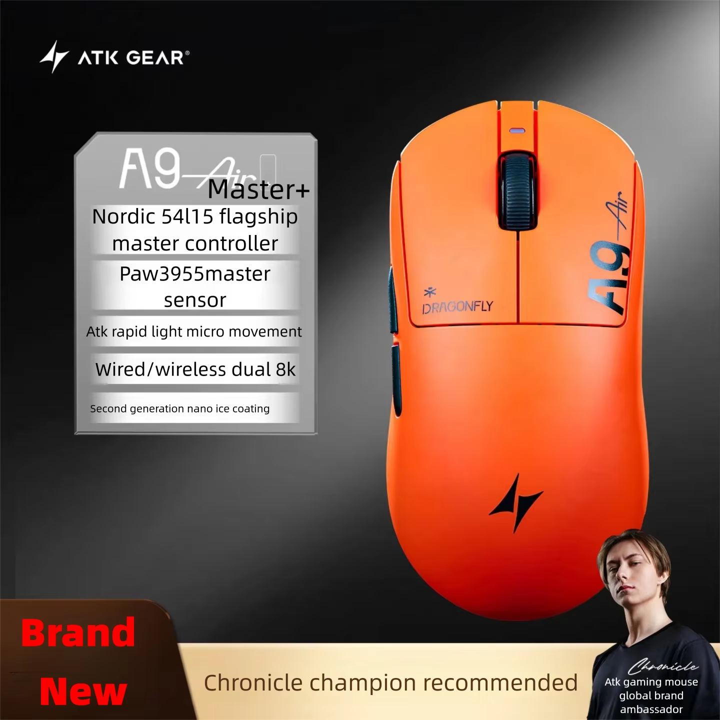 ATK A9 Air Ultimate Plus Gamin - đánh giá và giá Tablet Pc Accessories