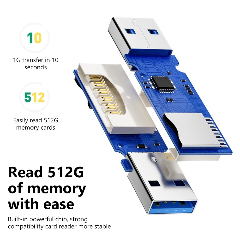 2 in 1 USB 3.0 Card Reader Hig - đánh giá và giá Tablet Accessories For Reading