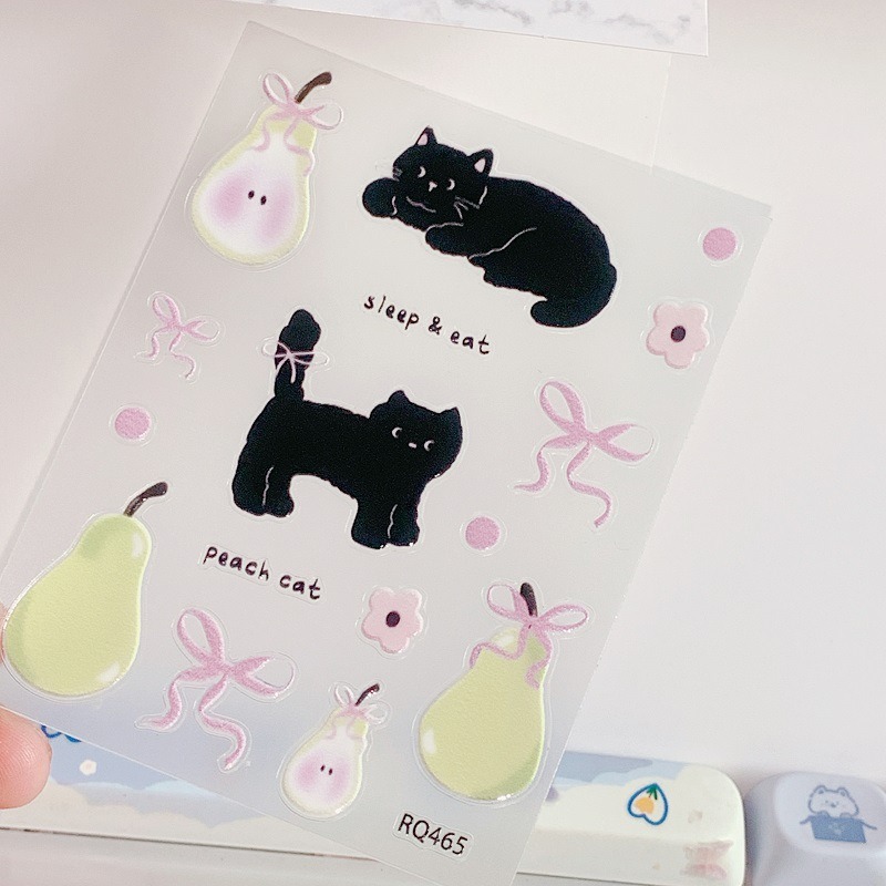 Cute Green Apple Cat Jelly Sti - đánh giá và giá Iphone Tablet Accessories