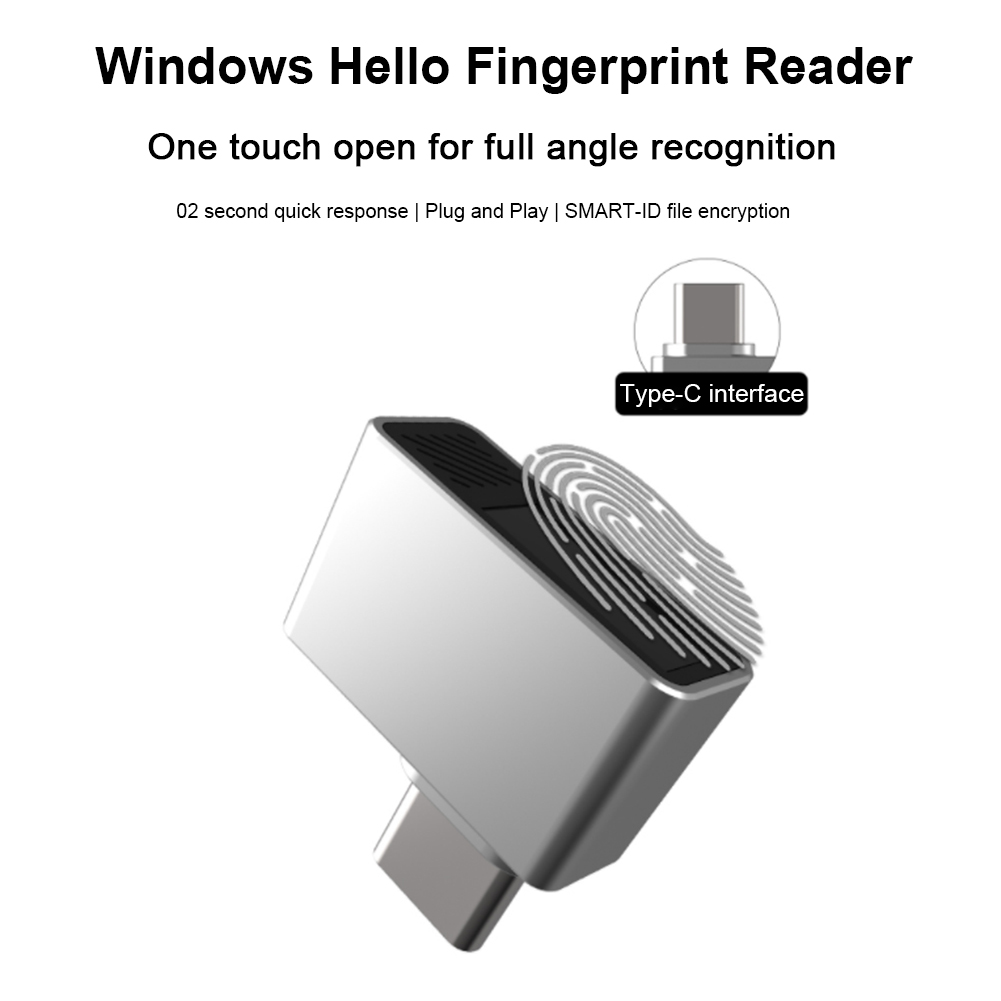 Type-C Biometric Scanner Passw - đánh giá và giá Windows Tablet Accessories