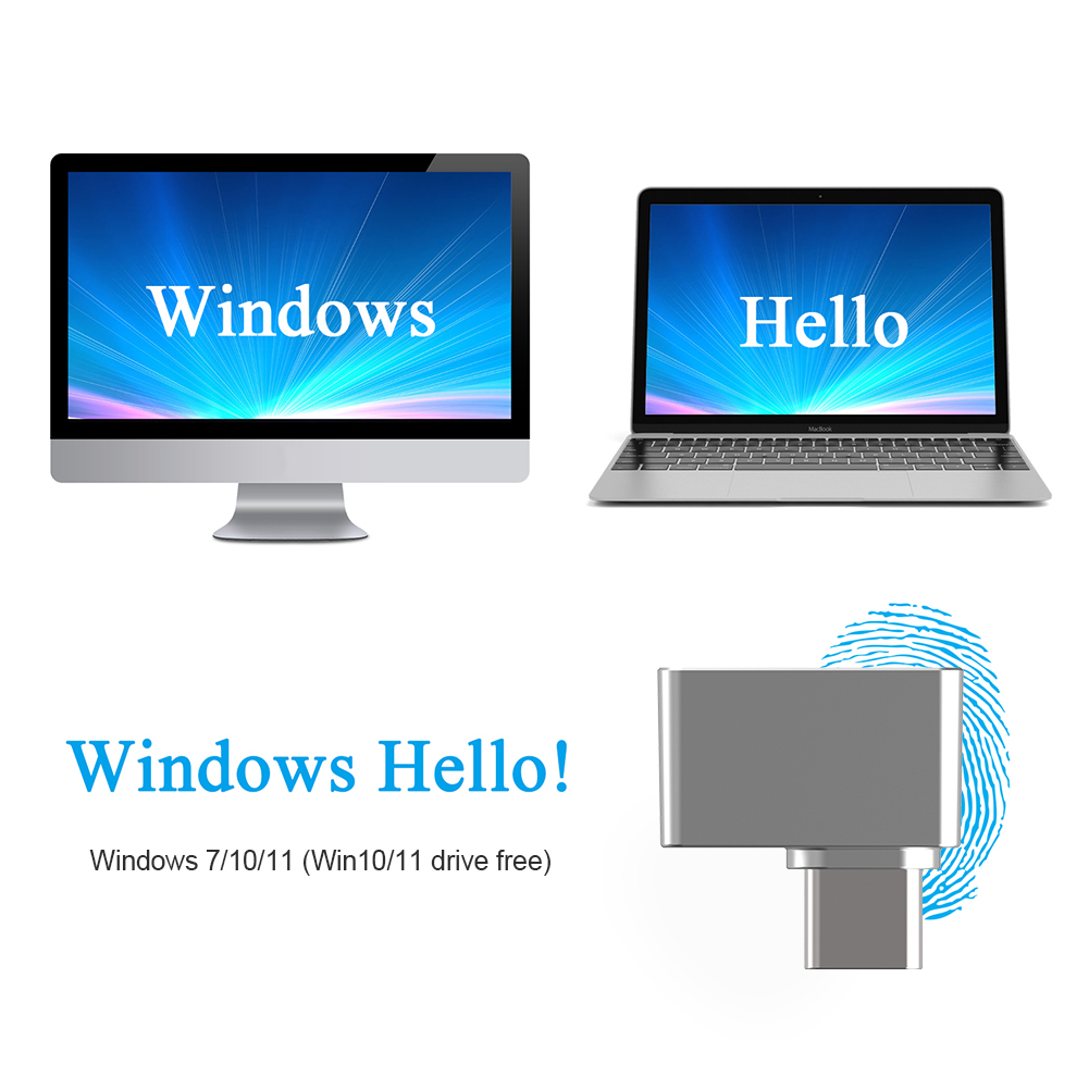 Type-C Biometric Scanner Passw - đánh giá và giá Windows Tablet Accessories