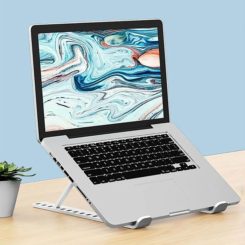 Plastic Laptop Holder Stand Ad - đánh giá và giá Cooling Stand Tablet