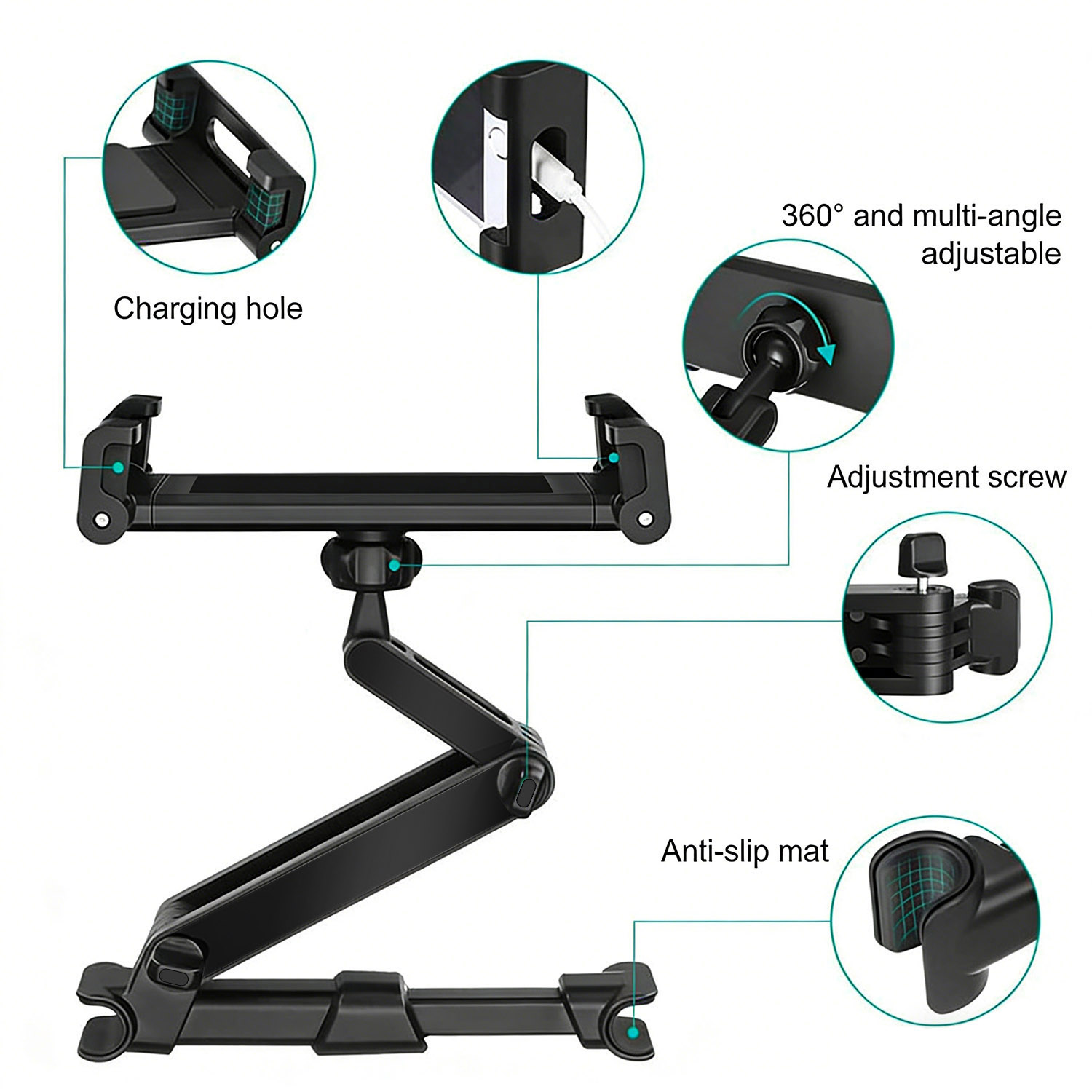 Car mounted rear pillow holder - đánh giá và giá Toddler Tablet Accessories