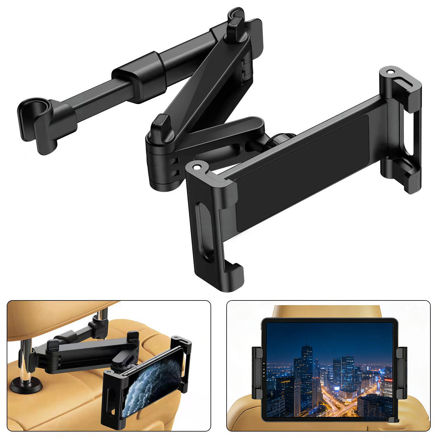 Car mounted rear pillow holder - đánh giá và giá Toddler Tablet Accessories